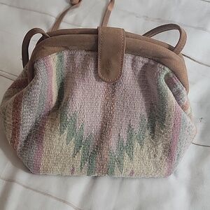 Western Blanket Carpet Bag from Saltillo Designer Collection By Double W LG